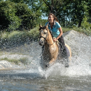 HORSE-RIDING
