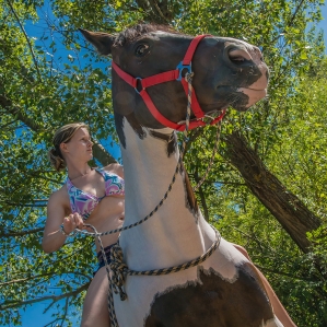 HORSE-RIDING