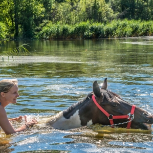 HORSE-RIDING